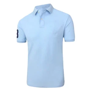 Men Ralph Slim Fit Big Pony Short Sleeve 100%Cotton Mesh Polo Shirts 8823-3