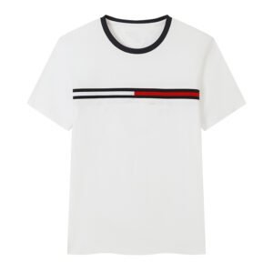 high quality European size men tommy short sleeve 100%cotton leisure classic t shirt 3302