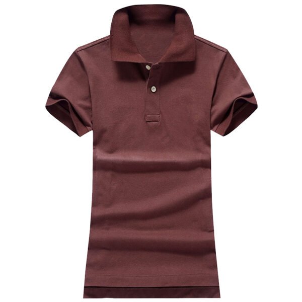 Women Ralph Small Pony Short Sleeve 100%Cotton Slim Fit Stretch Polo Shirt 6055A - Image 10