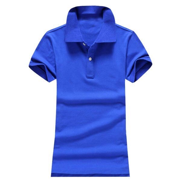 Women Ralph Small Pony Short Sleeve 100%Cotton Slim Fit Stretch Polo Shirt 6055A - Image 20