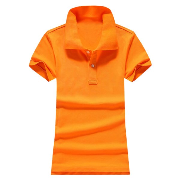 Women Ralph Small Pony Short Sleeve 100%Cotton Slim Fit Stretch Polo Shirt 6055A - Image 17