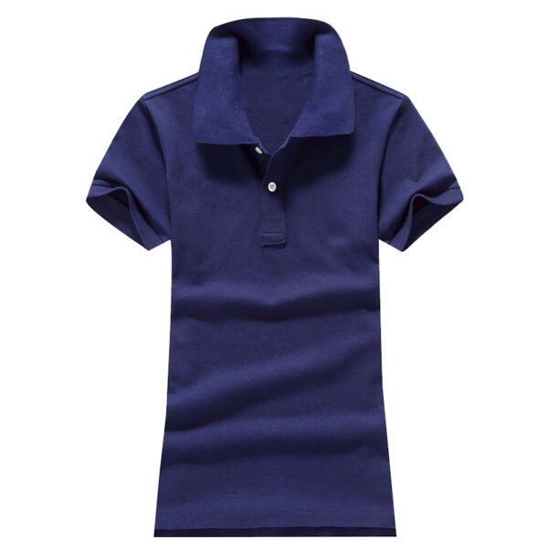 Women Ralph Small Pony Short Sleeve 100%Cotton Slim Fit Stretch Polo Shirt 6055A - Image 19