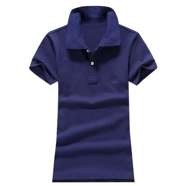 Women Ralph Small Pony Short Sleeve 100%Cotton Slim Fit Stretch Polo Shirt 6055A - Image 18