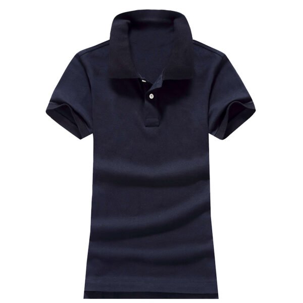 Women Ralph Small Pony Short Sleeve 100%Cotton Slim Fit Stretch Polo Shirt 6055A - Image 14