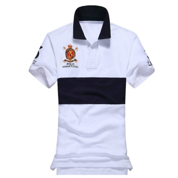 men ralph big pony 100%cotton leisure classic short sleeve polo shirts 1422