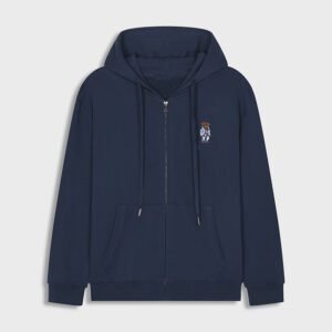 high quality men ralph small bear 100%cotton leisure long sweatshirts classic hoodies H11
