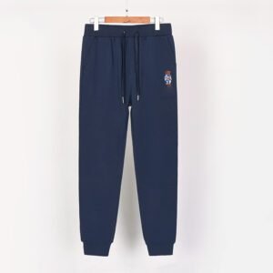 high quality men ralph small bear 100%cotton leisure classic long sweatpants H09