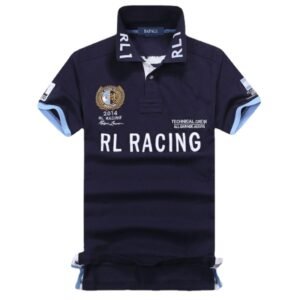 men ralph big pony 100%cotton leisure classic short sleeve team racing polo shirts