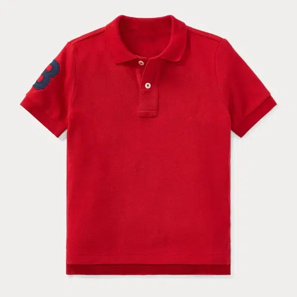 Kids Ralph Slim Fit Big Pony Short Sleeve 100%Cotton Mesh Polo Shirts 311 - Image 5