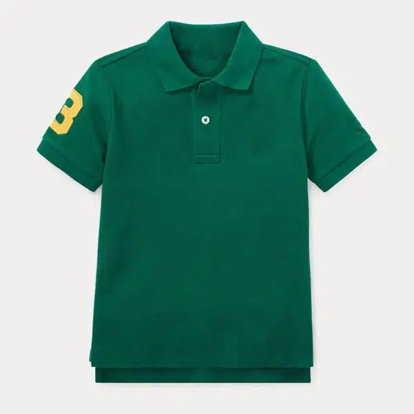 Kids Ralph Slim Fit Big Pony Short Sleeve 100%Cotton Mesh Polo Shirts 311 - Image 7
