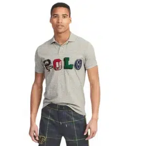 Men Ralph Slim Fit Big Pony Short Sleeve 100%Cotton Mesh Polo Shirts 8083 8085 8087 8088 8089