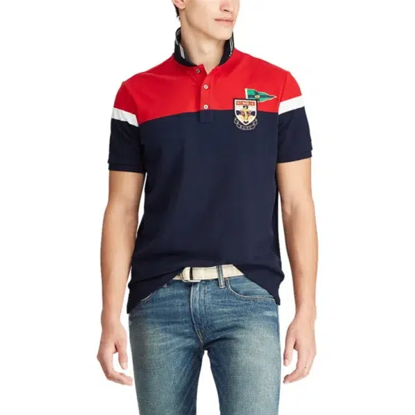 Men Ralph Slim Fit Big Pony Short Sleeve 100%Cotton Mesh Polo Shirts 8083 8085 8087 8088 8089 - Image 6