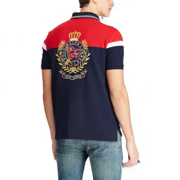 Men Ralph Slim Fit Big Pony Short Sleeve 100%Cotton Mesh Polo Shirts 8083 8085 8087 8088 8089 - Image 5