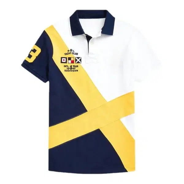 Men Ralph Slim Fit Big Pony Short Sleeve 100%Cotton Mesh Polo Shirts 8083 8085 8087 8088 8089 - Image 3