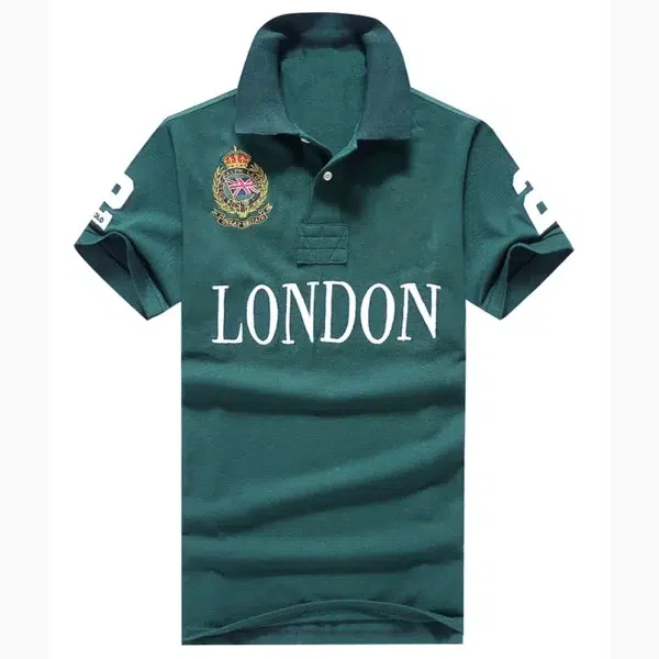 Men Ralph Slim Fit Big Pony Short Sleeve 100%Cotton Mesh Polo Shirts 8047A - Image 17