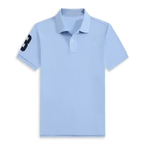 High Quality Men’s Ralph Big Pony Polo Shirt 100% Cotton Slim Fit Short Sleeve Polo T-Shirt Golf Casual Wear Style 8820