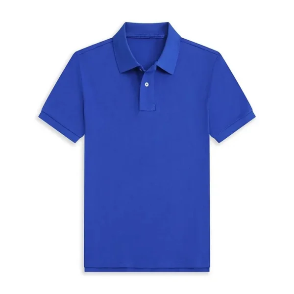 Ralph Small Pony Men’s Polo Shirt 100% Cotton Slim Fit Short Sleeve Polo T-Shirt Golf Casual Wear On Sale 8071 - Image 22