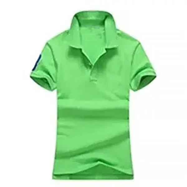Women Ralph Big Pony Short Sleeve 100%Cotton Slim Fit Stretch Polo Shirt 6021 - Image 8