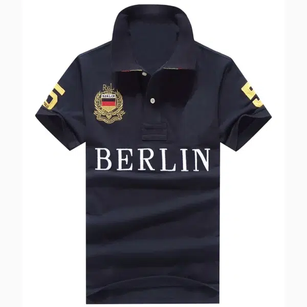 Men Ralph Slim Fit Big Pony Short Sleeve 100%Cotton Mesh Polo Shirts 8047A - Image 23