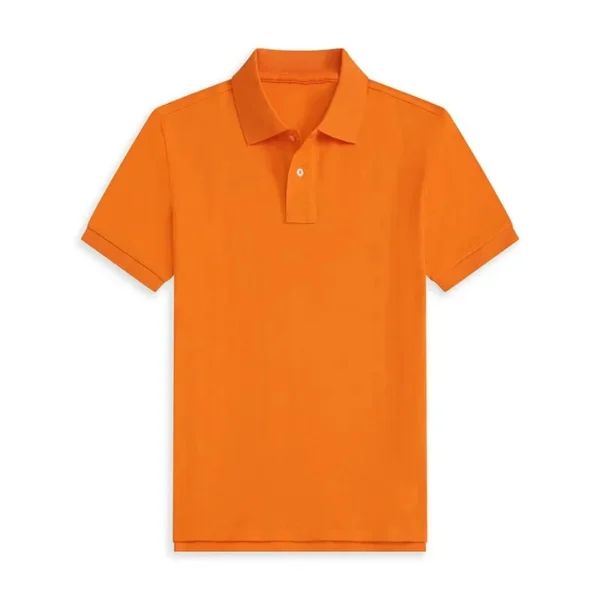 Ralph Small Pony Men’s Polo Shirt 100% Cotton Slim Fit Short Sleeve Polo T-Shirt Golf Casual Wear On Sale 8071 - Image 20
