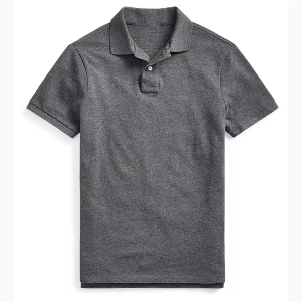 High Quality Men’s Ralph Pony Polo Shirt 100% Cotton Slim Fit Short Sleeve Polo T-Shirt Golf Casual Wear Style 8821 - Image 5