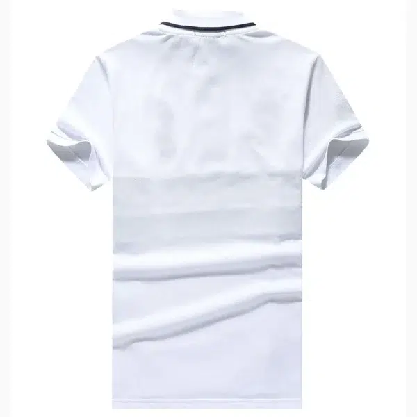 Men Ralph Slim Fit Big Pony Short Sleeve 100%Cotton Mesh Polo Shirts 8077 - Image 5