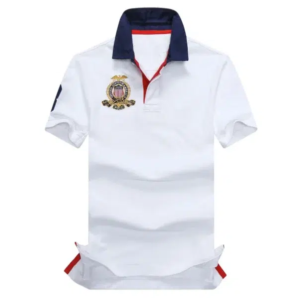 Men Ralph Slim Fit Big Pony Short Sleeve 100%Cotton Mesh Polo Shirts 882