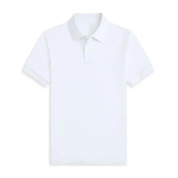 Ralph Small Pony Men’s Polo Shirt 100% Cotton Slim Fit Short Sleeve Polo T-Shirt Golf Casual Wear On Sale 8071 - Image 2