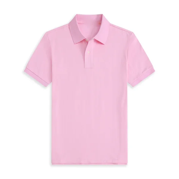 High Quality Men’s Ralph Pony Polo Shirt 100% Cotton Slim Fit Short Sleeve Polo T-Shirt Golf Casual Wear Style 8821 - Image 20