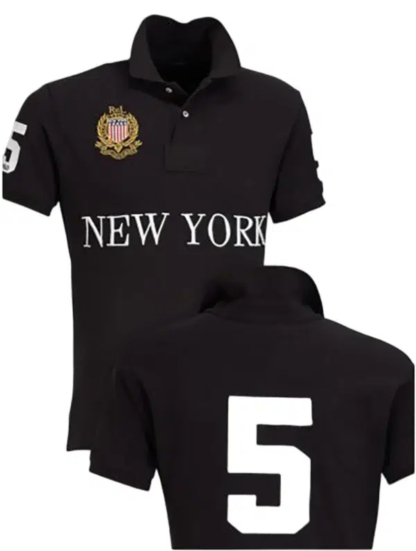 Men Ralph Slim Fit Big Pony Short Sleeve 100%Cotton Mesh Polo Shirts 8072 - Image 5