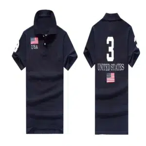 Men Ralph Slim Fit Big Pony Short Sleeve 100%Cotton Mesh Polo Shirts