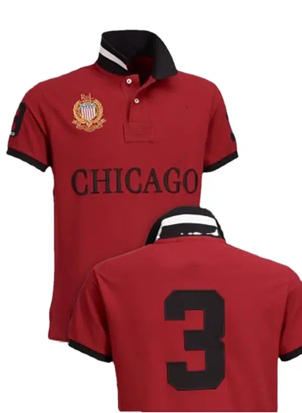 Men Ralph Slim Fit Big Pony Short Sleeve 100%Cotton Mesh Polo Shirts 8072 - Image 3
