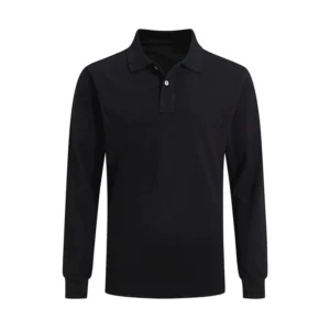 High Quality Men’s Ralph Pony Polo Shirt 100% Cotton Slim Fit Long Sleeve Polo T-Shirt Golf Casual Wear Style 9921